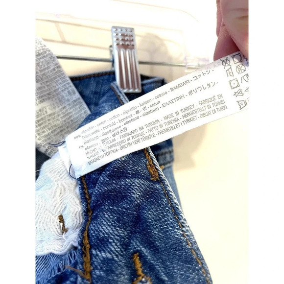 Zara Trafaluc Denimwear | Women's Distressed Medium Wash Jeans Size 2 - Picture 9 of 9